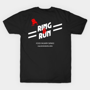 Ring and Run Food Delivery T-Shirt